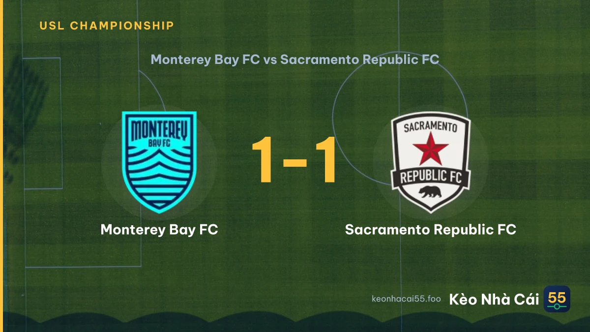 Nhận định Monterey Bay FC vs Sacramento Republic FC ngày 30/08/2026