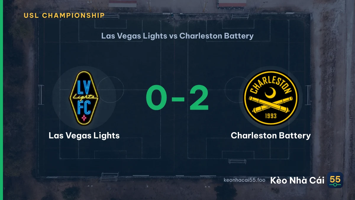 Nhận định Las Vegas Lights vs Charleston Battery ngày 30/08/2026