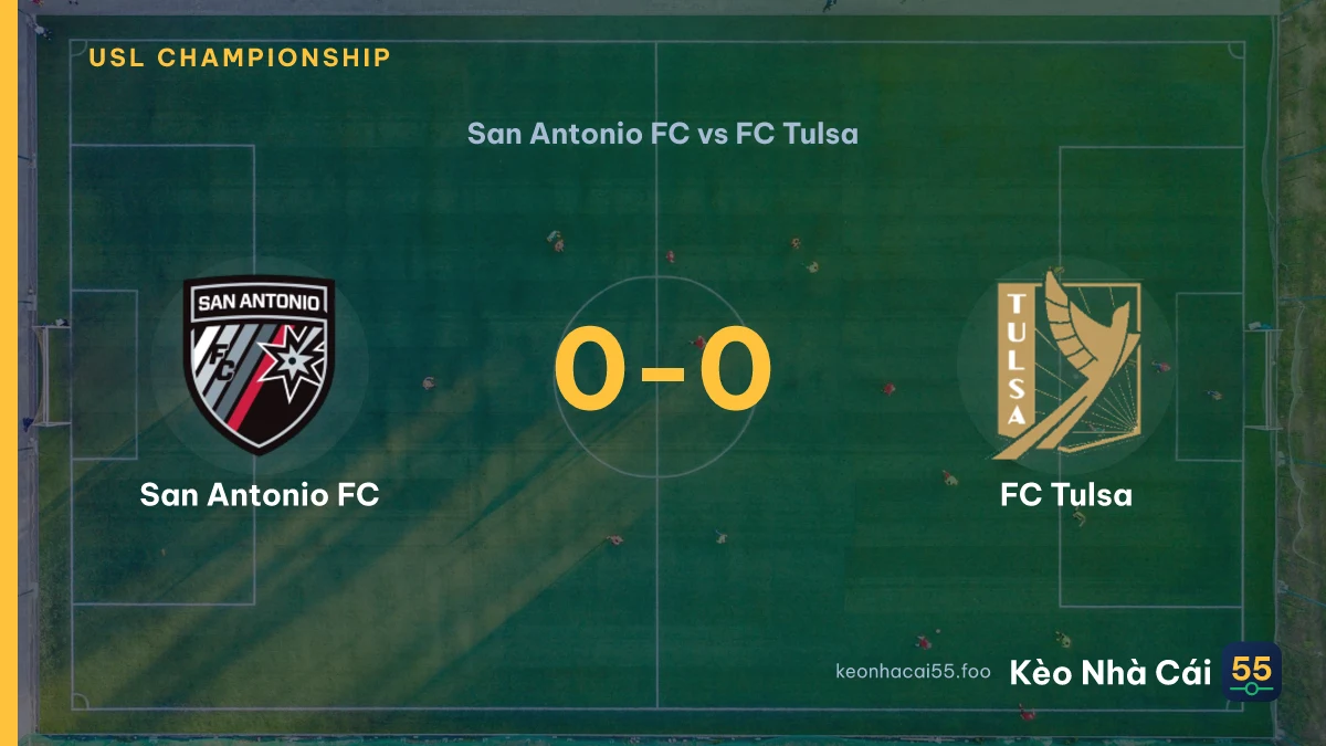 Nhận định San Antonio FC vs FC Tulsa ngày 06/09/2026