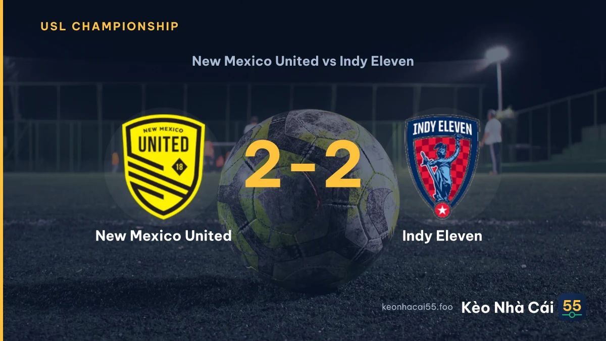Nhận định New Mexico United vs Indy Eleven ngày 12/09/2026