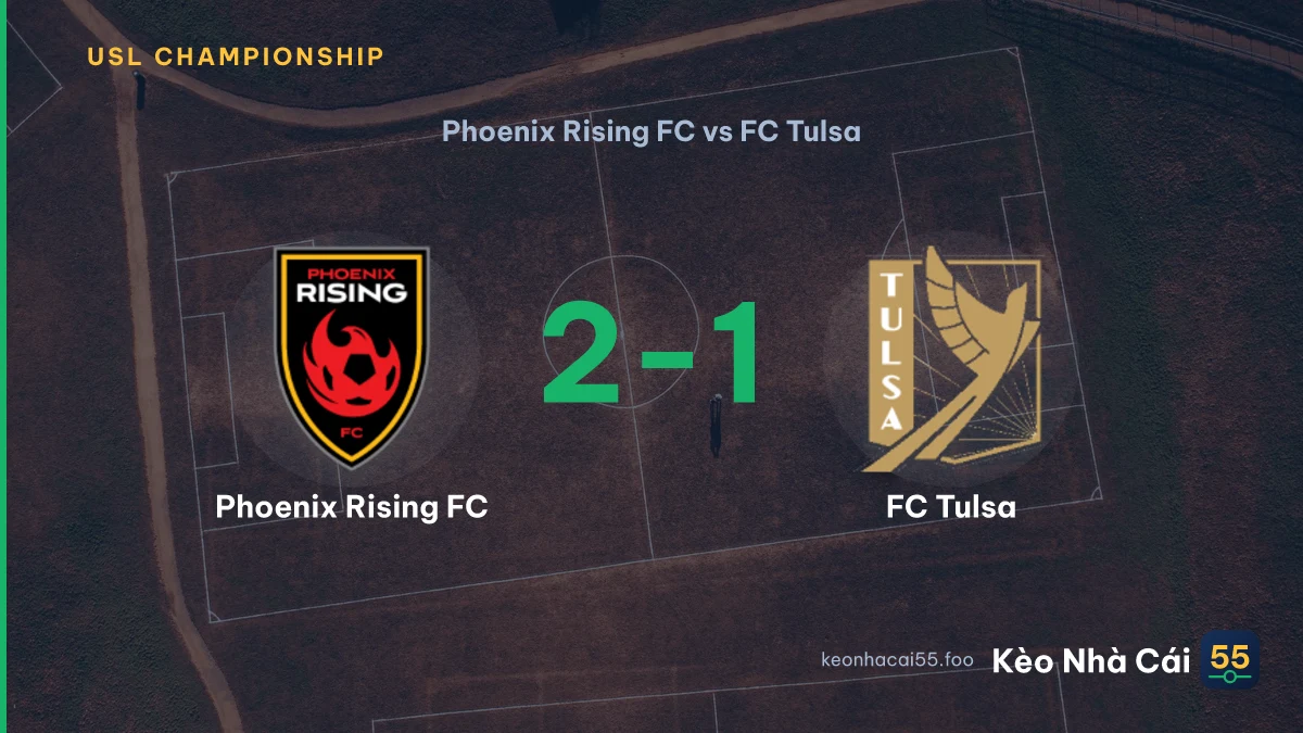 Nhận định Phoenix Rising FC vs FC Tulsa ngày 13/09/2026