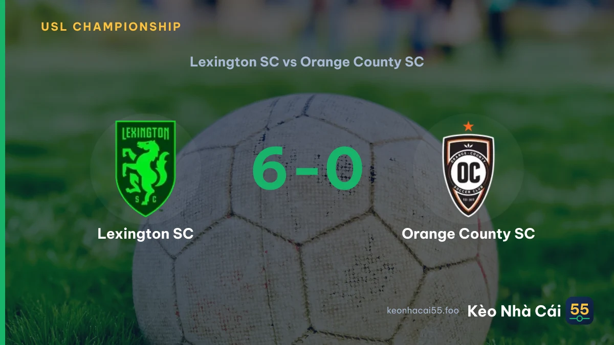 Nhận định Lexington SC vs Orange County SC ngày 20/09/2026