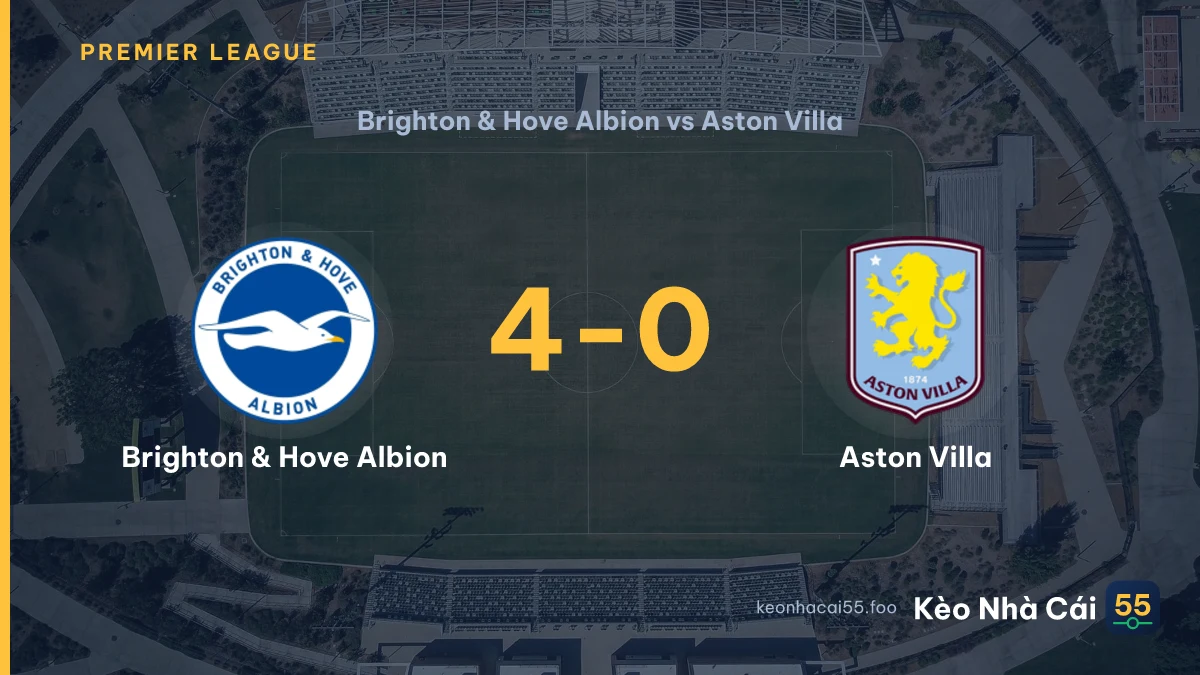Nhận định Brighton & Hove Albion vs Aston Villa ngày 23/08/2026