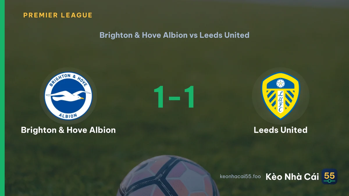 Nhận định Brighton & Hove Albion vs Leeds United ngày 05/09/2026