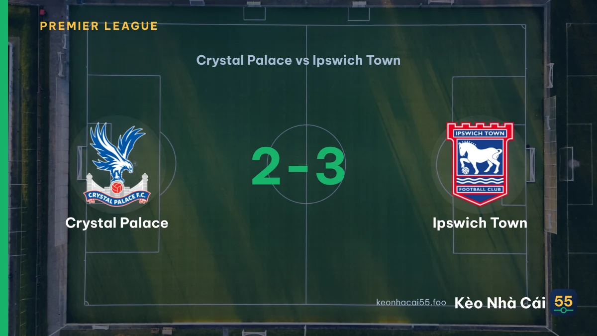 Nhận định Crystal Palace vs Ipswich Town ngày 12/09/2026