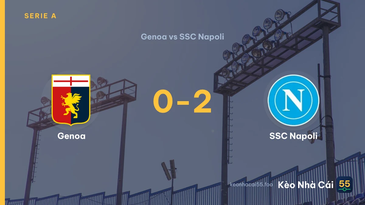 Nhận định Genoa vs SSC Napoli ngày 23/08/2026