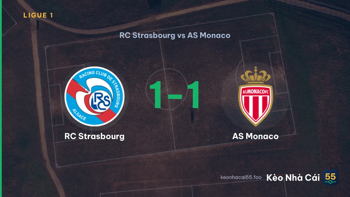 Nhận định RC Strasbourg vs AS Monaco ngày 12/09/2026