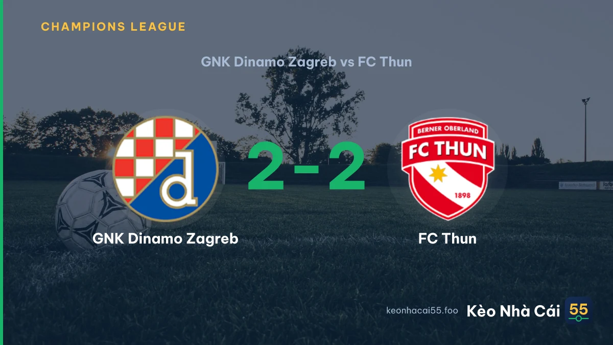 Nhận định GNK Dinamo Zagreb vs FC Thun ngày 29/07/2026