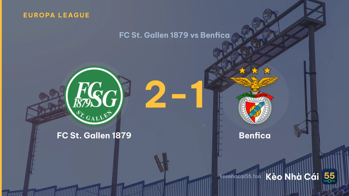 Nhận định FC St. Gallen 1879 vs Benfica ngày 24/07/2026