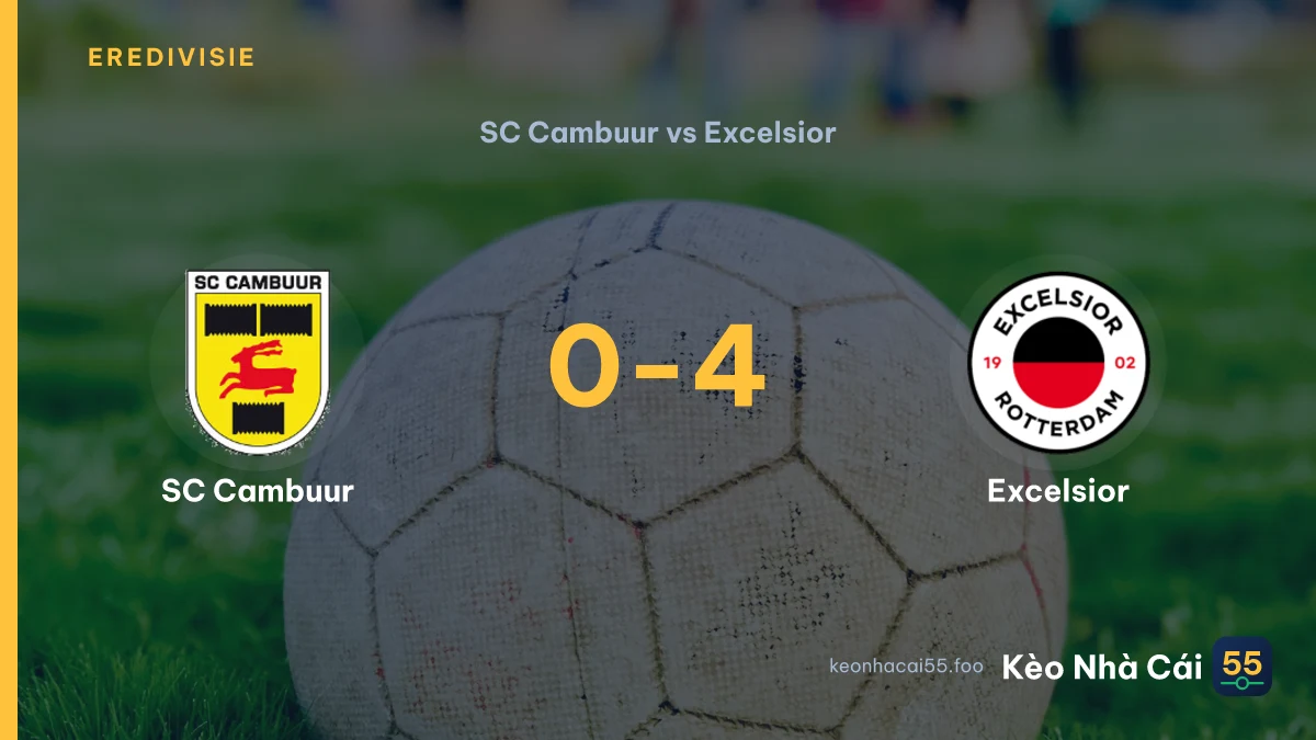 Nhận định SC Cambuur vs Excelsior ngày 08/08/2026