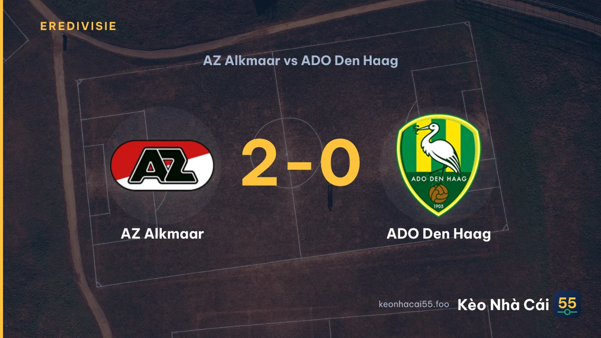 Nhận định AZ Alkmaar vs ADO Den Haag ngày 09/08/2026