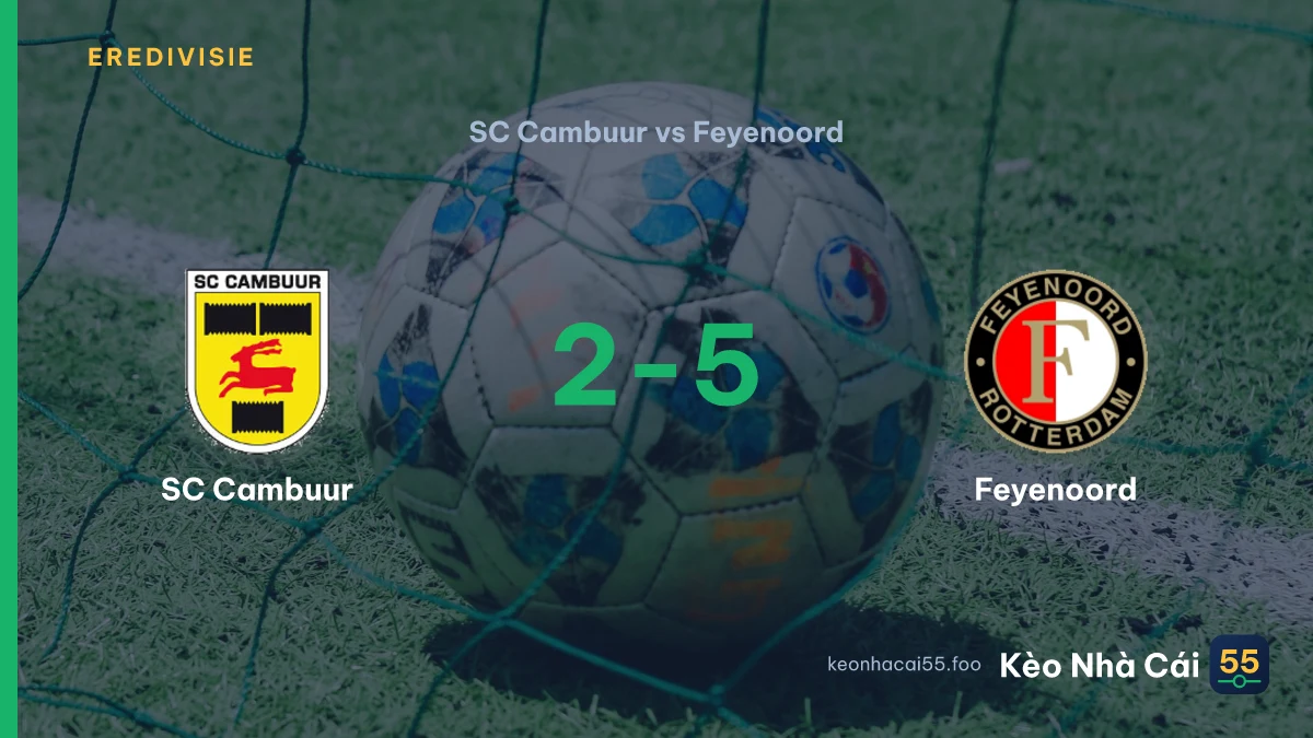 Nhận định SC Cambuur vs Feyenoord ngày 23/08/2026