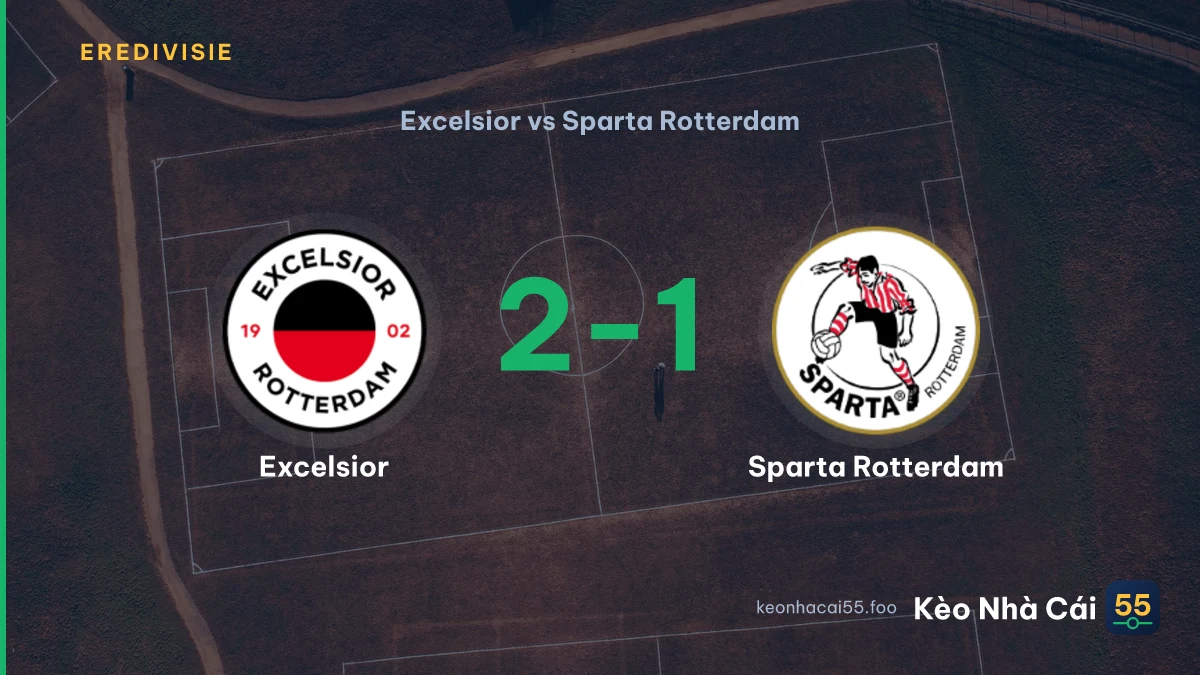 Nhận định Excelsior vs Sparta Rotterdam ngày 29/08/2026