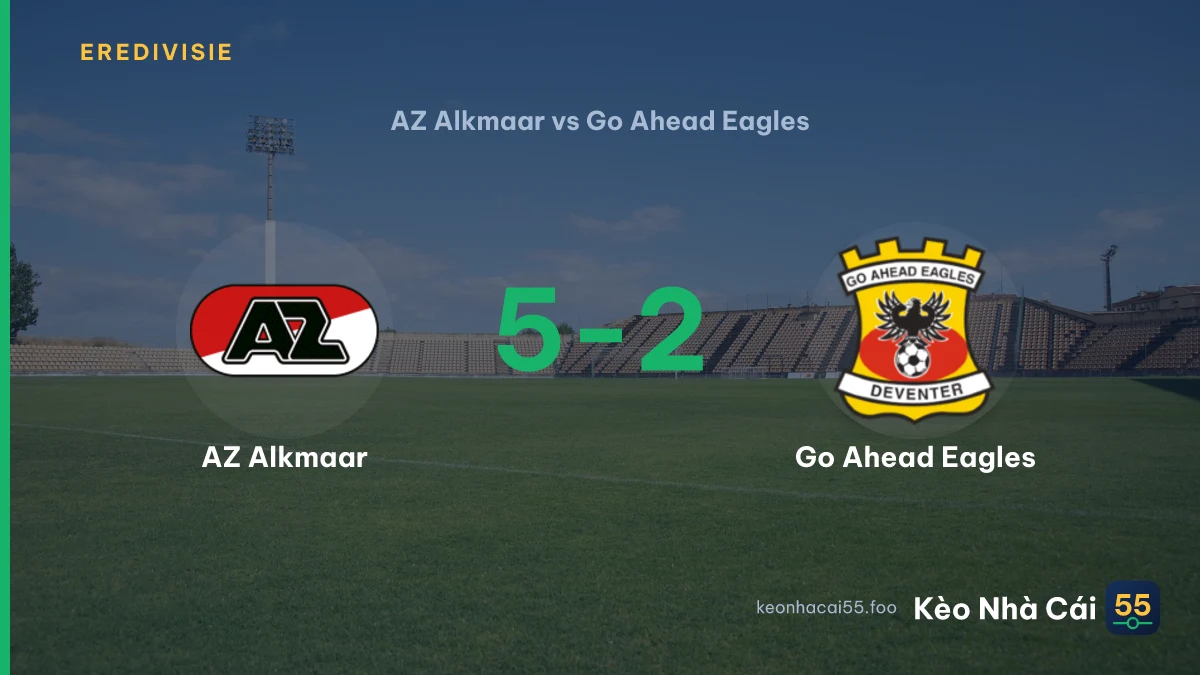 Nhận định AZ Alkmaar vs Go Ahead Eagles ngày 29/08/2026