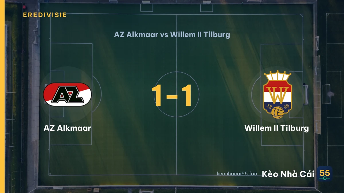 Nhận định AZ Alkmaar vs Willem II Tilburg ngày 12/09/2026