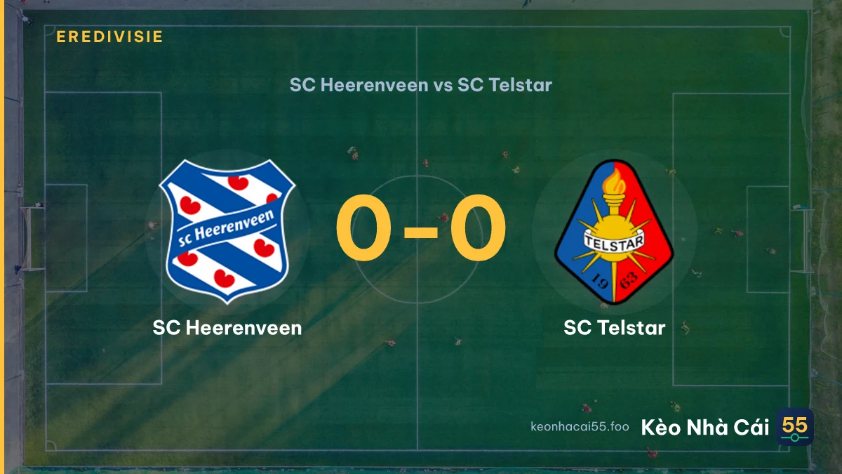 Nhận định SC Heerenveen vs SC Telstar ngày 13/09/2026