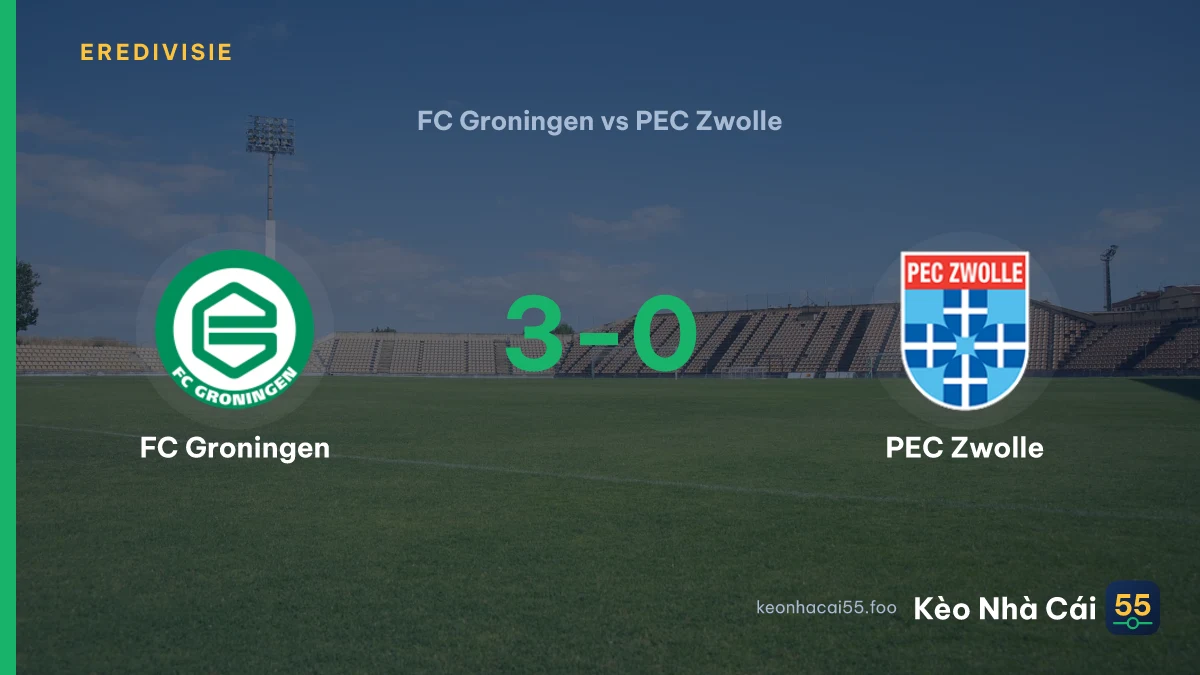 Nhận định FC Groningen vs PEC Zwolle ngày 19/09/2026