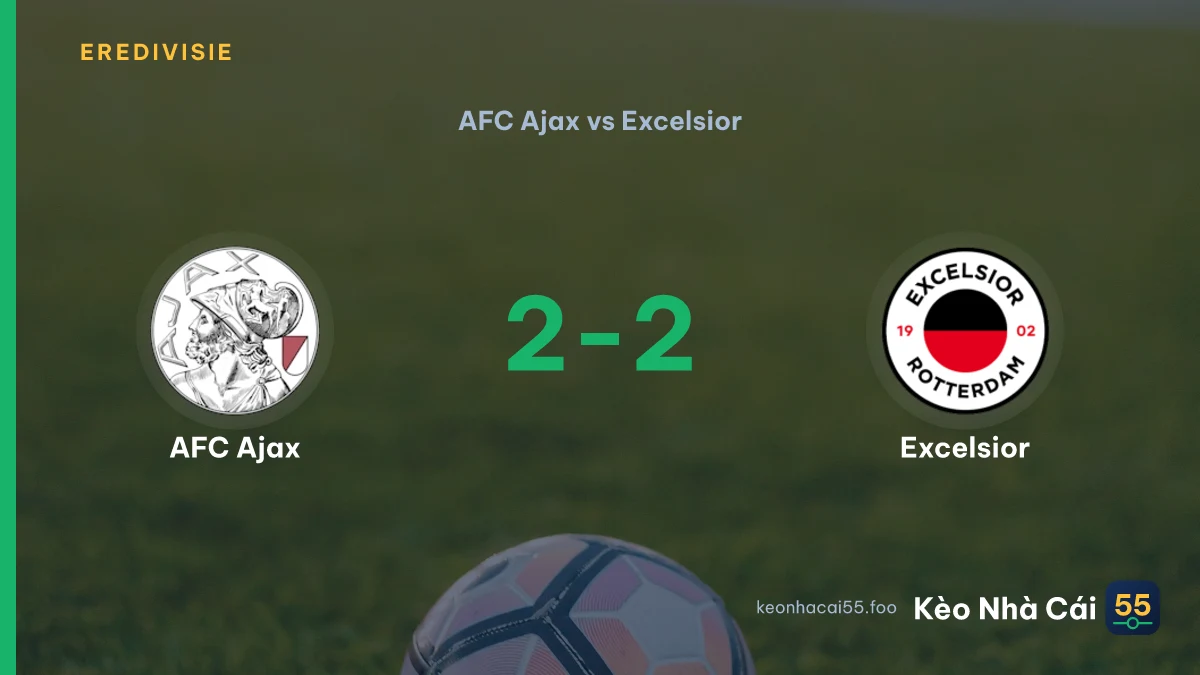 Nhận định AFC Ajax vs Excelsior ngày 20/09/2026