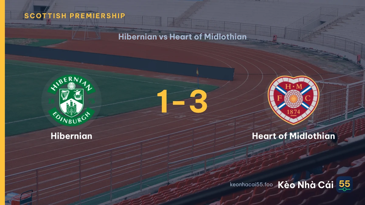 Nhận định Hibernian vs Heart of Midlothian ngày 04/09/2026