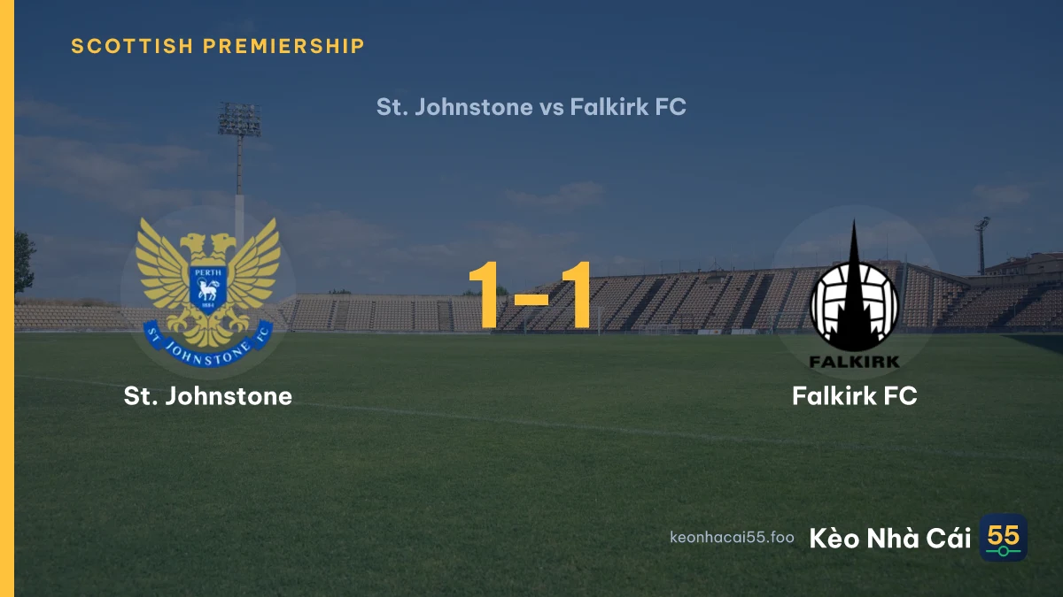 Nhận định St. Johnstone vs Falkirk FC ngày 19/09/2026