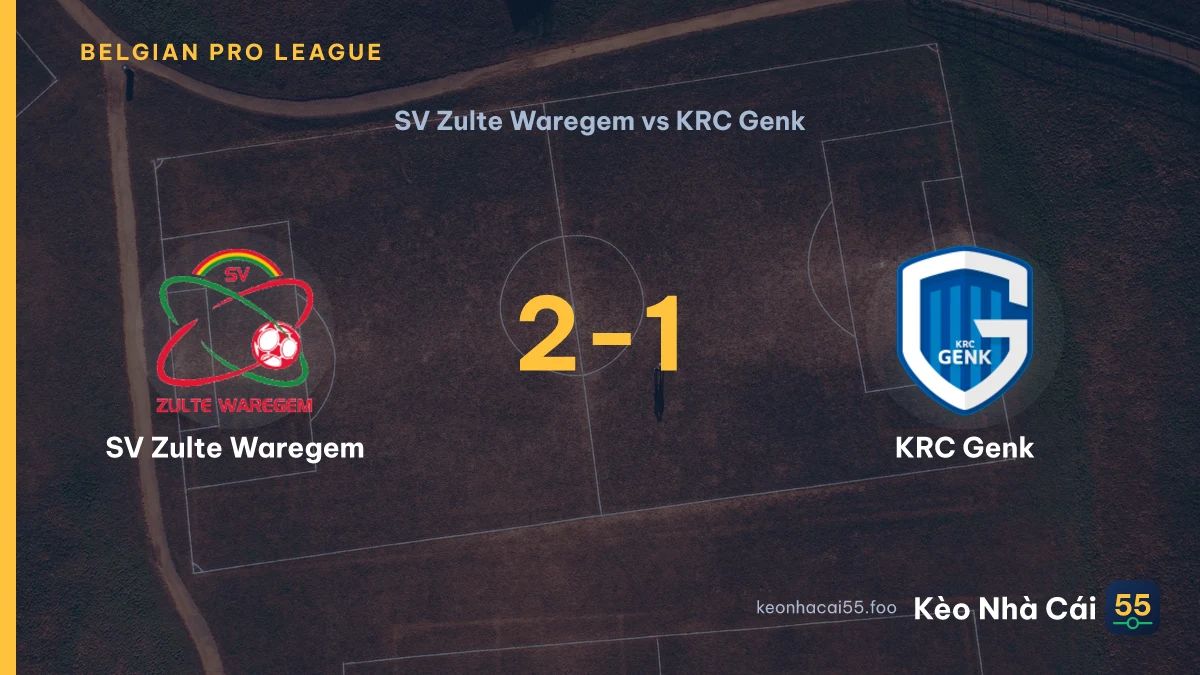 Nhận định SV Zulte Waregem vs KRC Genk ngày 09/08/2026