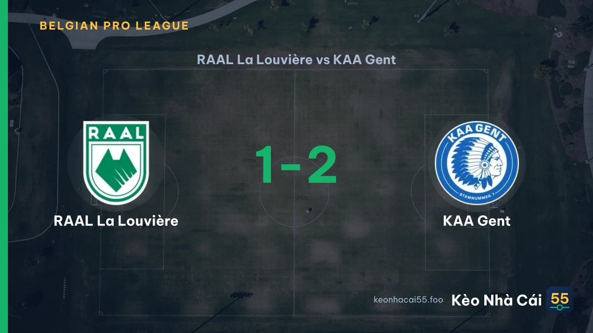 Nhận định RAAL La Louvière vs KAA Gent ngày 16/08/2026