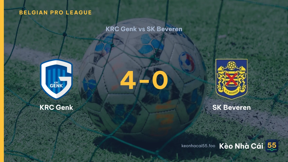 Nhận định KRC Genk vs SK Beveren ngày 29/08/2026