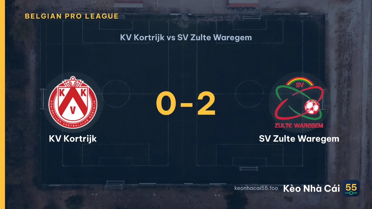 Nhận định KV Kortrijk vs SV Zulte Waregem ngày 06/09/2026