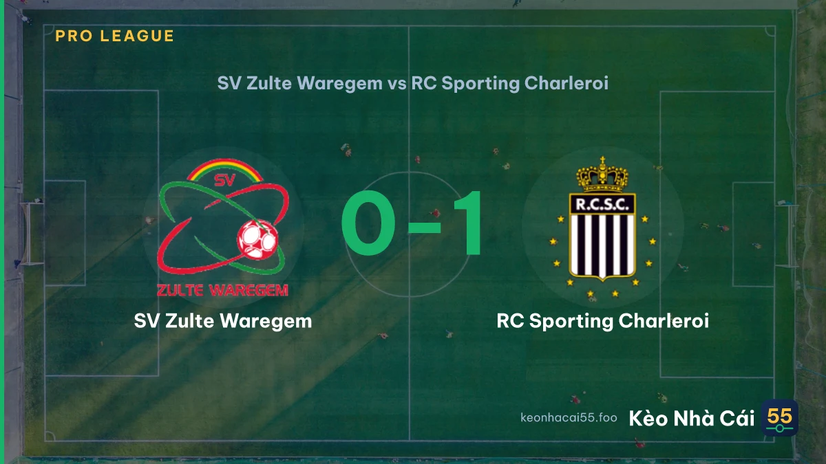 Nhận định SV Zulte Waregem vs RC Sporting Charleroi ngày 13/09/2026