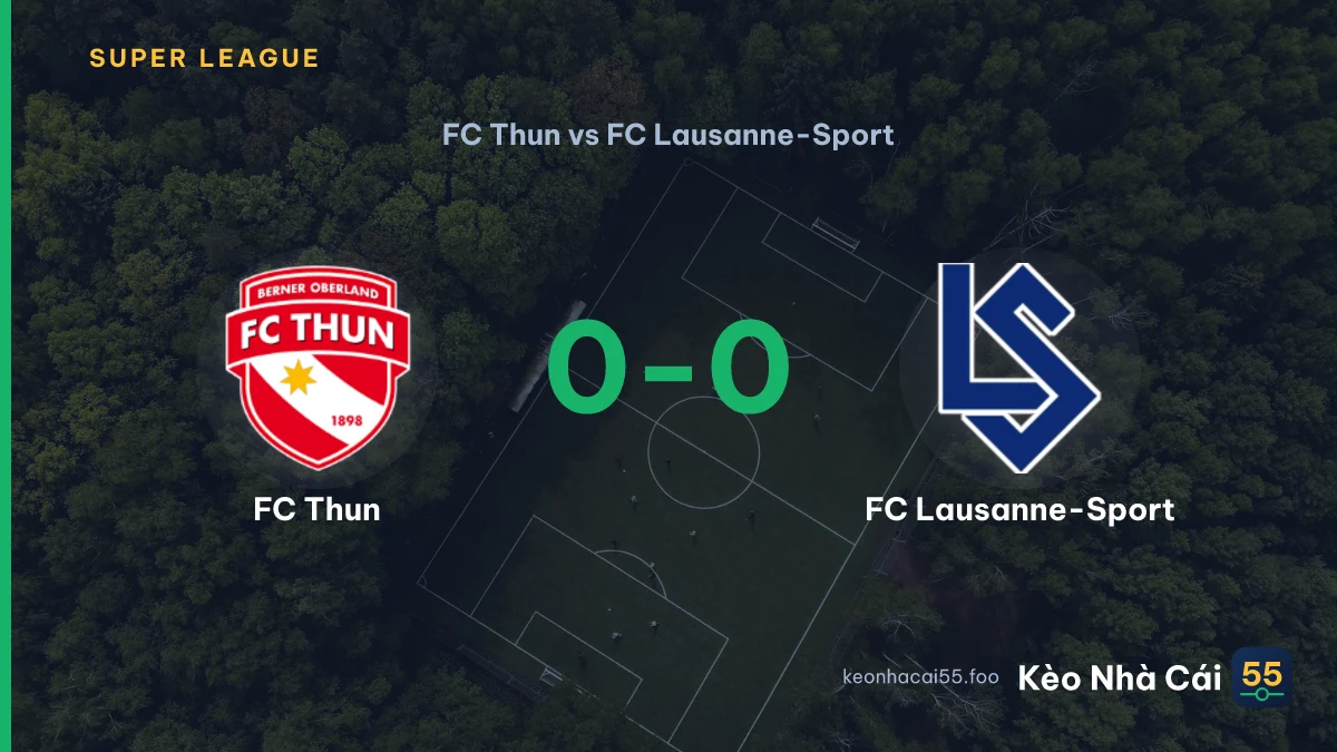 Nhận định FC Thun vs FC Lausanne-Sport ngày 03/09/2026