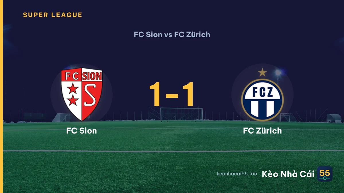 Nhận định FC Sion vs FC Zürich ngày 19/09/2026