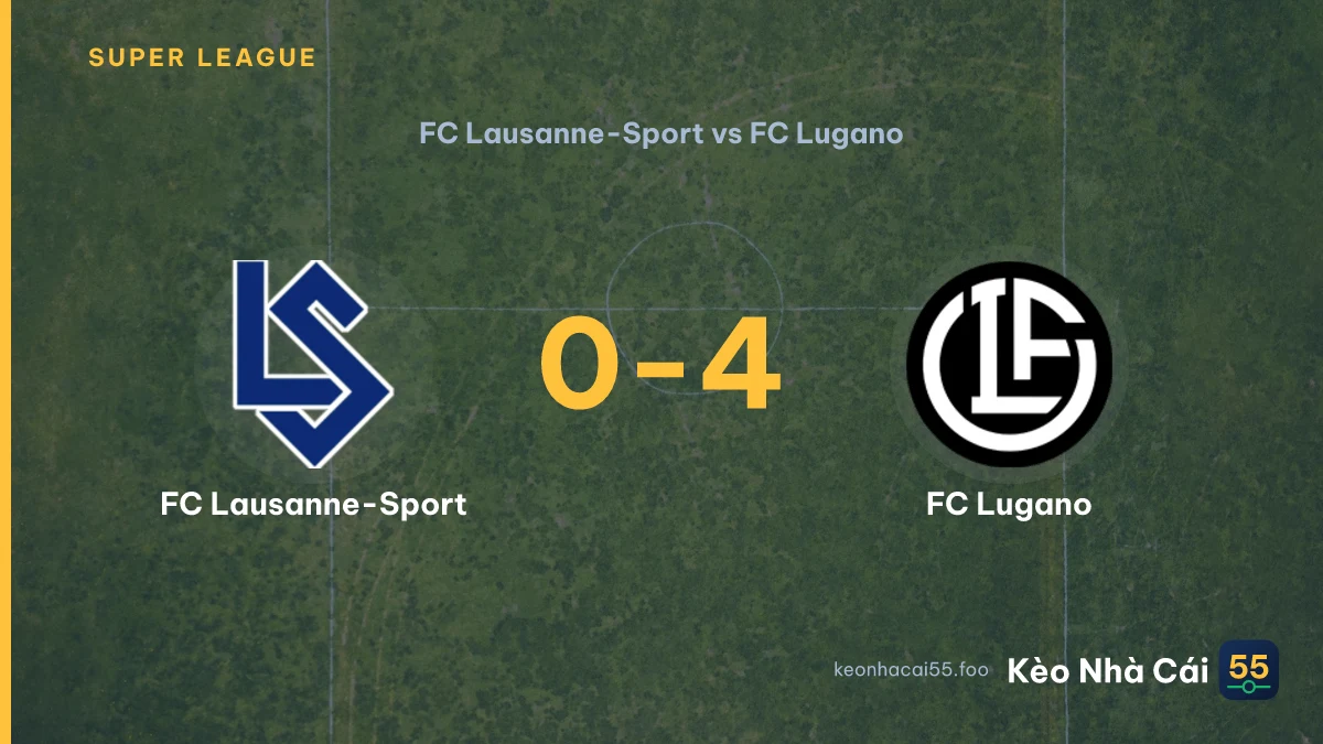 Nhận định FC Lausanne-Sport vs FC Lugano ngày 20/09/2026