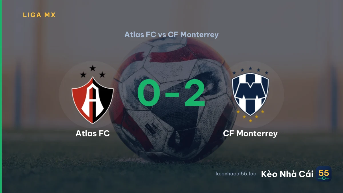 Nhận định Atlas FC vs CF Monterrey ngày 02/08/2026