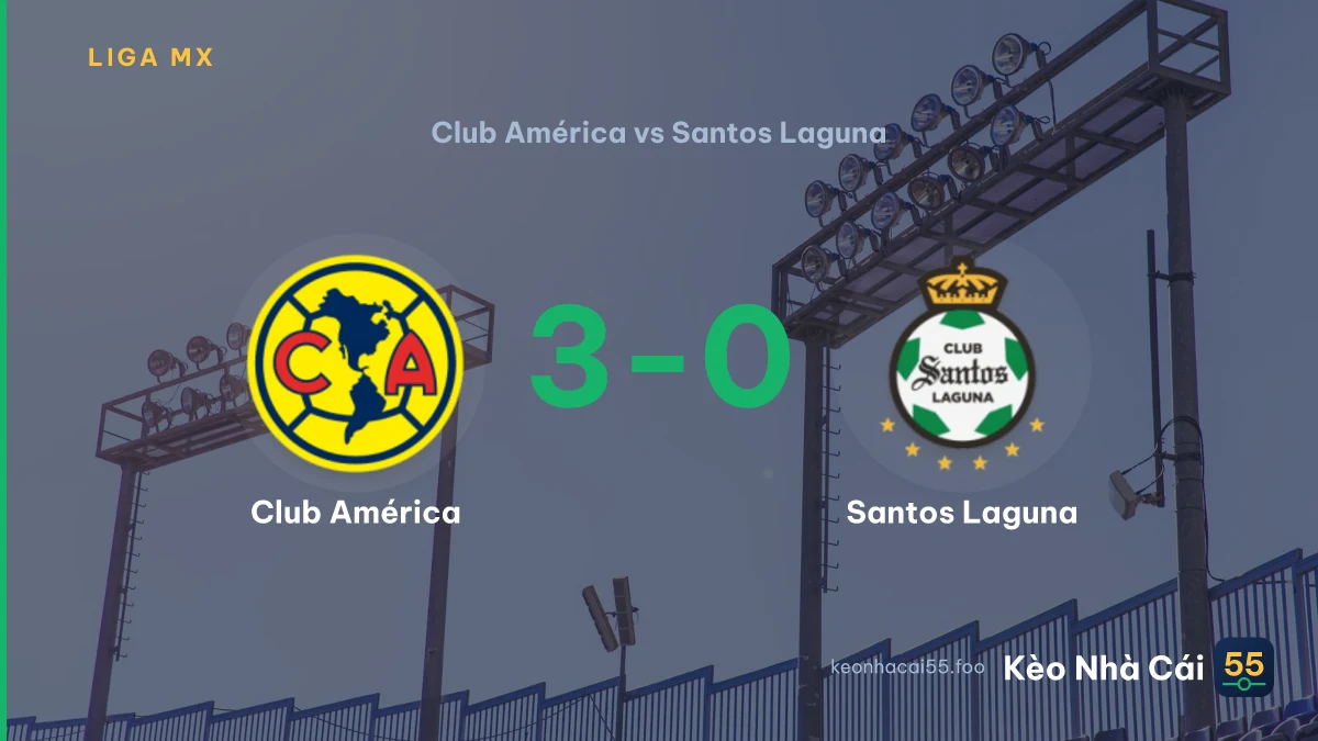 Nhận định Club América vs Santos Laguna ngày 03/08/2026