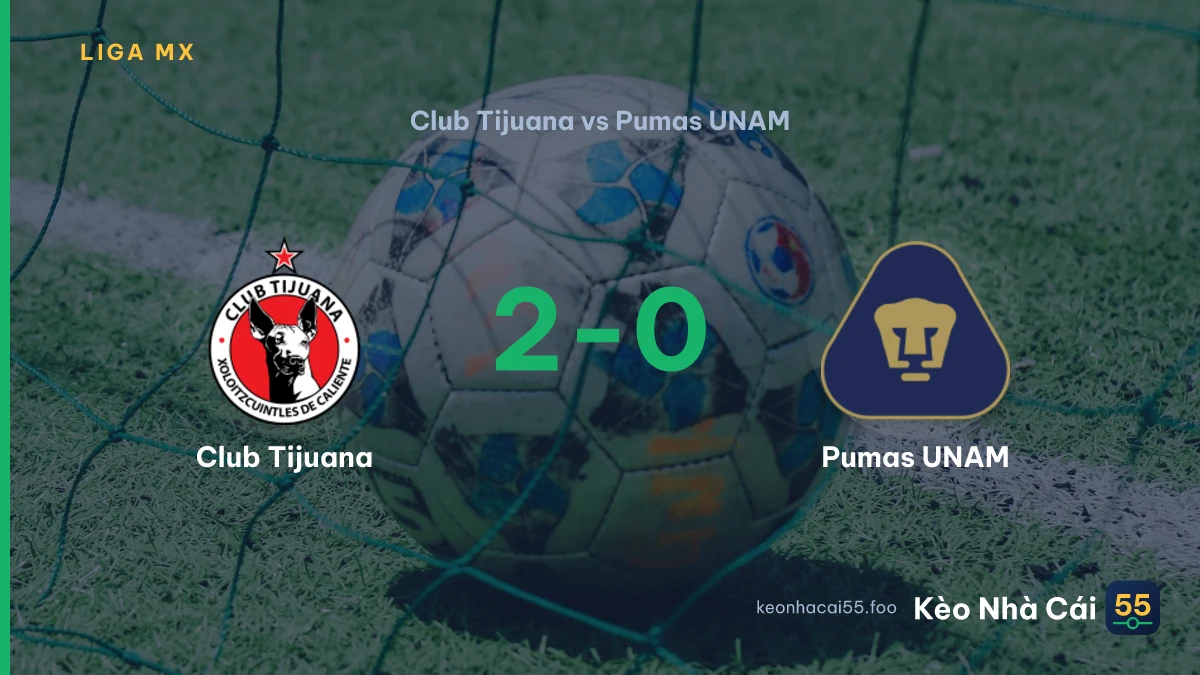 Nhận định Club Tijuana vs Pumas UNAM ngày 29/08/2026