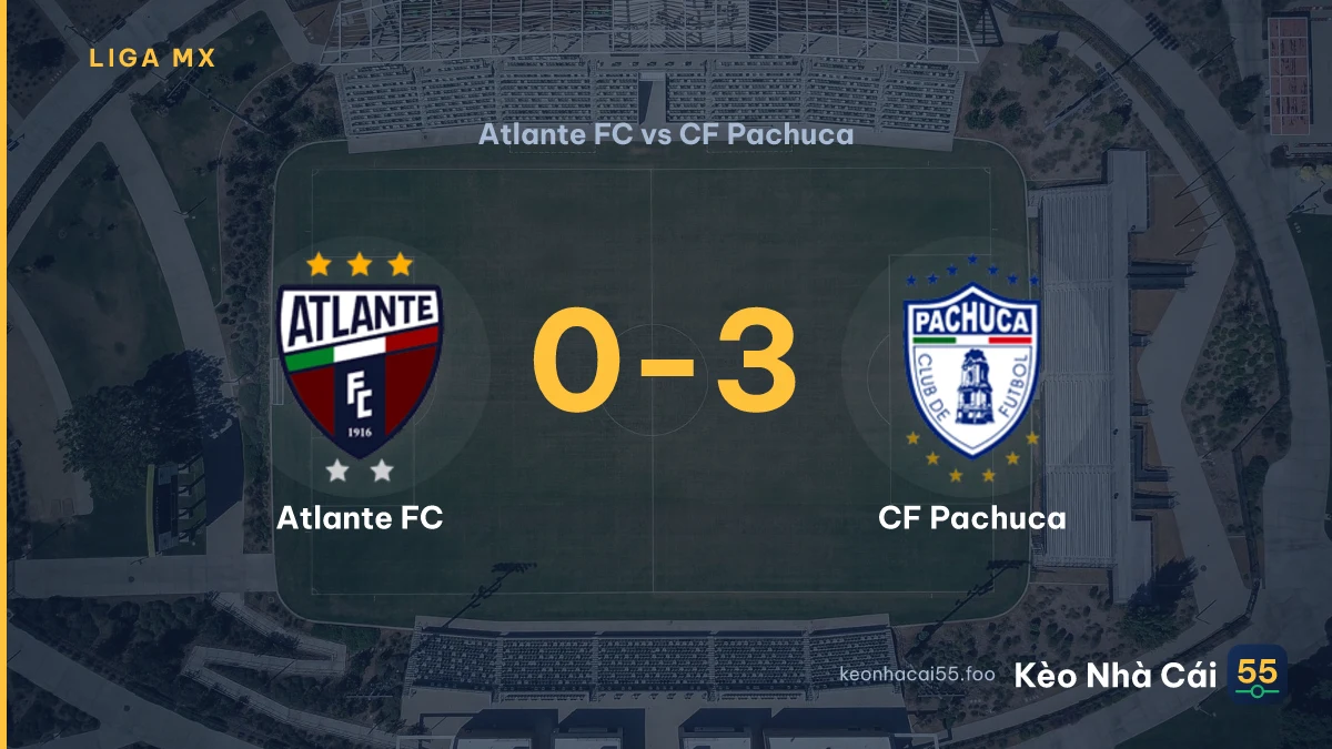 Nhận định Atlante FC vs CF Pachuca ngày 12/09/2026