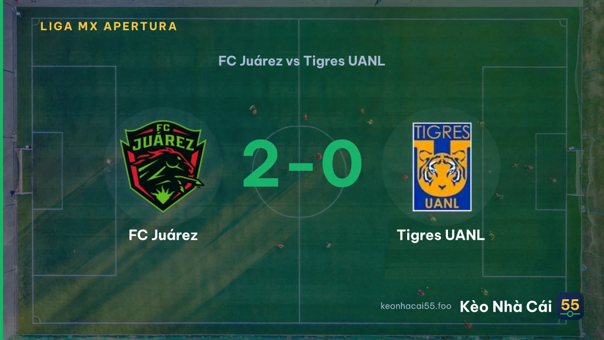 Nhận định FC Juárez vs Tigres UANL ngày 19/09/2026