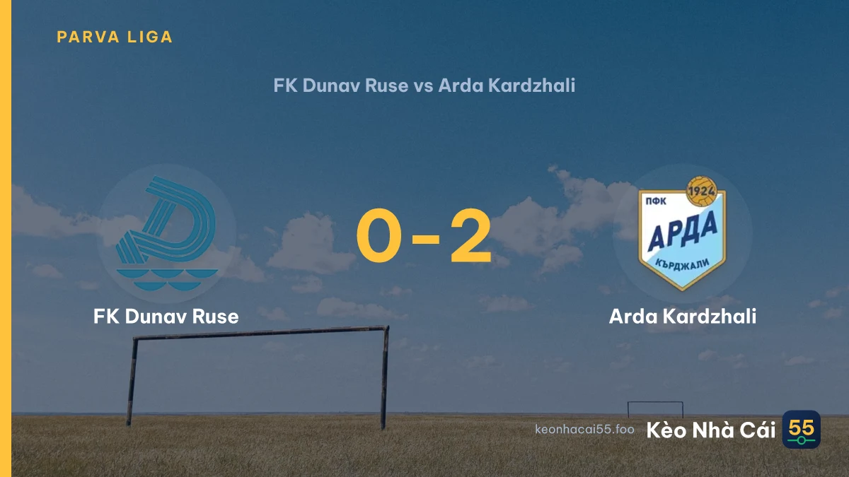 Nhận định FK Dunav Ruse vs Arda Kardzhali ngày 09/08/2026