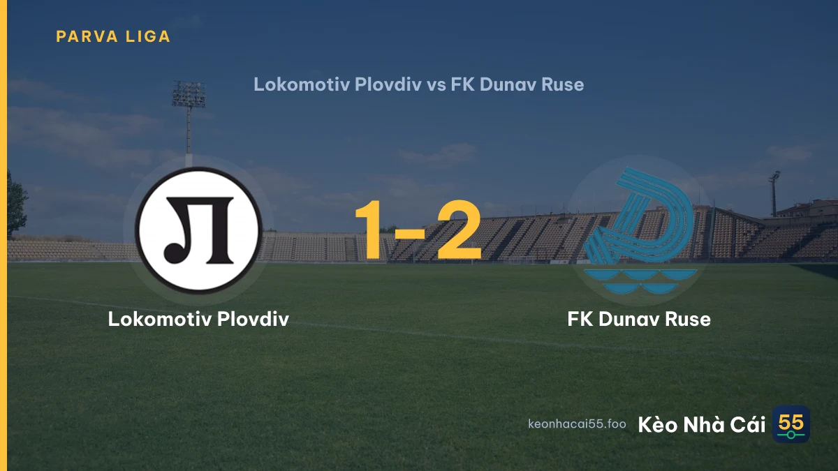 Nhận định Lokomotiv Plovdiv vs FK Dunav Ruse ngày 17/08/2026