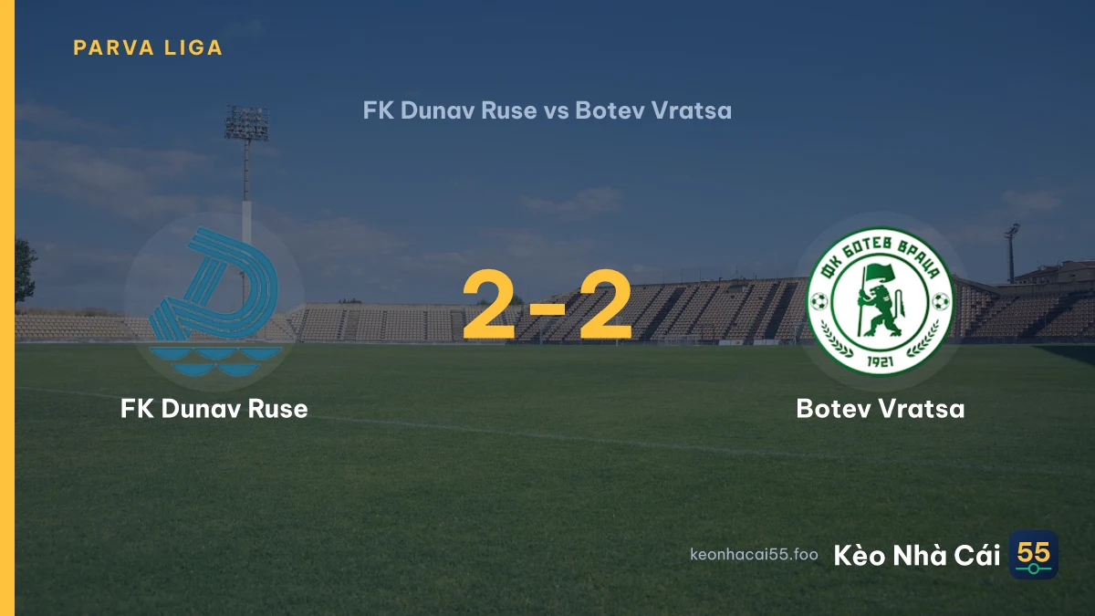Nhận định FK Dunav Ruse vs Botev Vratsa ngày 19/09/2026