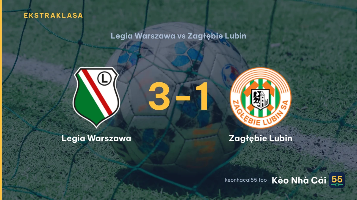 Nhận định Legia Warszawa vs Zagłębie Lubin ngày 02/08/2026