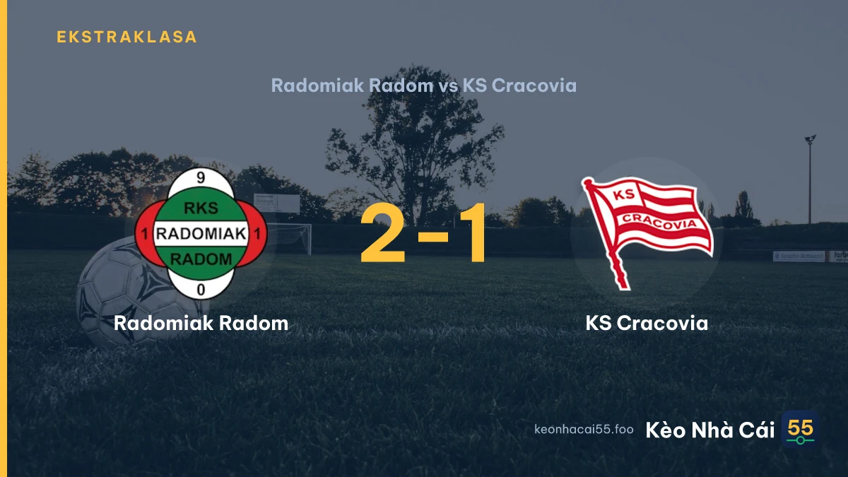 Nhận định Radomiak Radom vs KS Cracovia ngày 29/08/2026