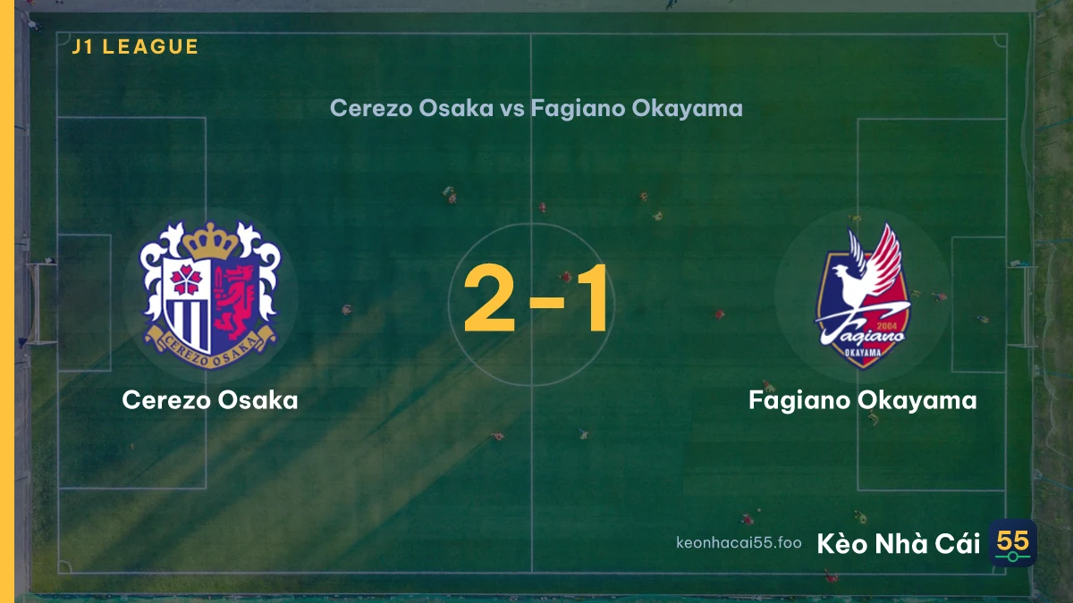 Nhận định Cerezo Osaka vs Fagiano Okayama ngày 08/08/2026