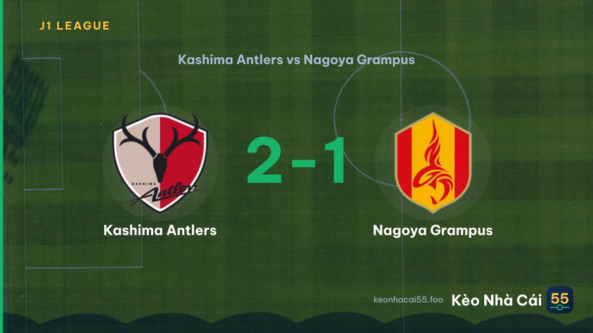 Nhận định Kashima Antlers vs Nagoya Grampus ngày 15/08/2026