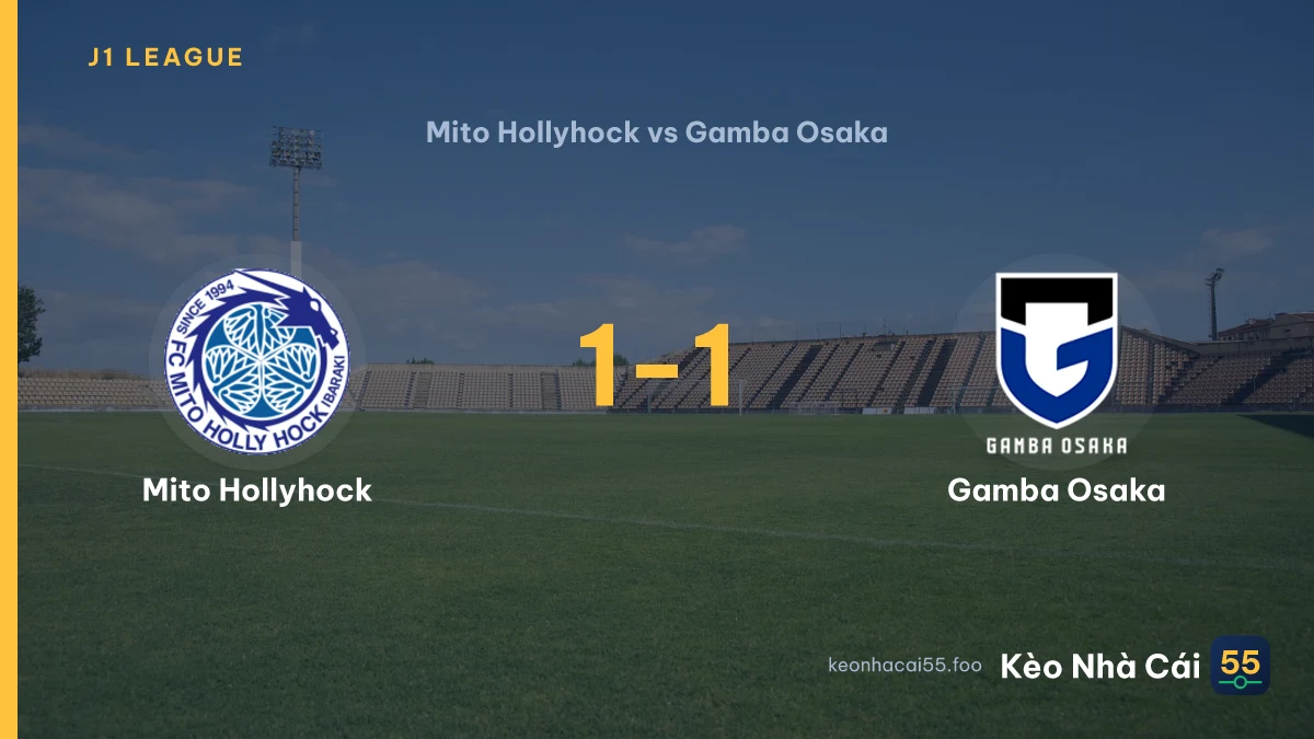 Nhận định Mito Hollyhock vs Gamba Osaka ngày 15/08/2026