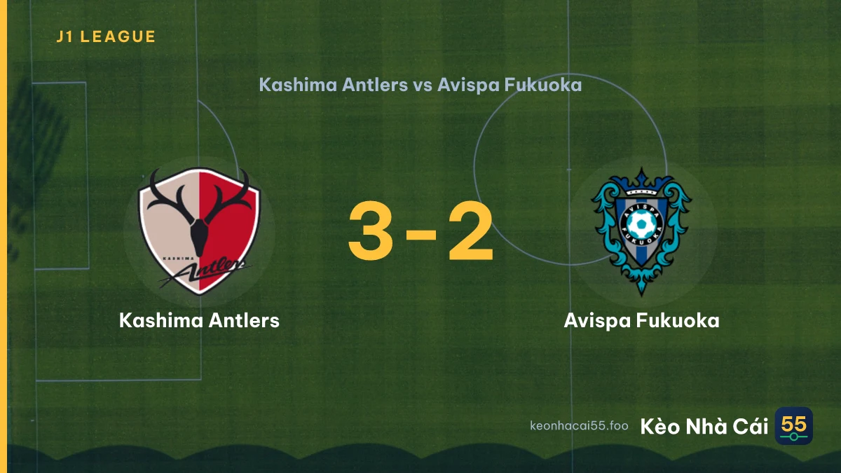 Nhận định Kashima Antlers vs Avispa Fukuoka ngày 22/08/2026