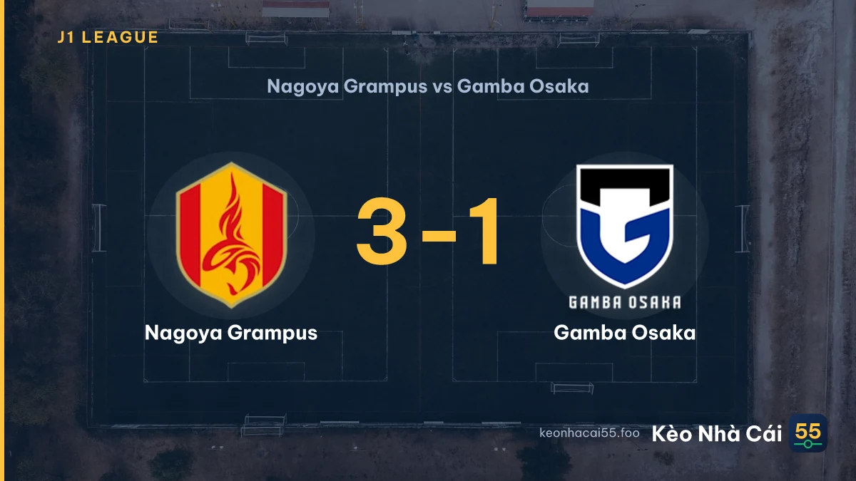 Nhận định Nagoya Grampus vs Gamba Osaka ngày 22/08/2026