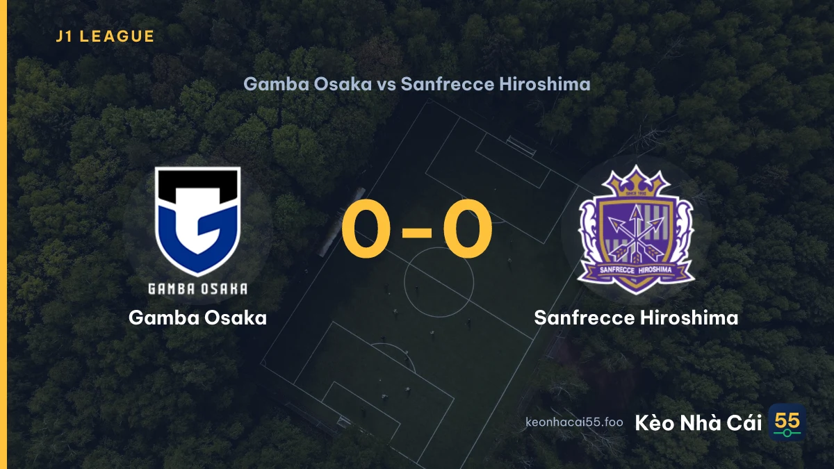 Nhận định Gamba Osaka vs Sanfrecce Hiroshima ngày 29/08/2026