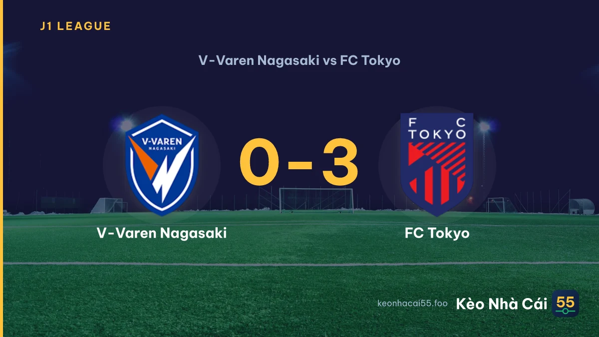 Nhận định V-Varen Nagasaki vs FC Tokyo ngày 29/08/2026