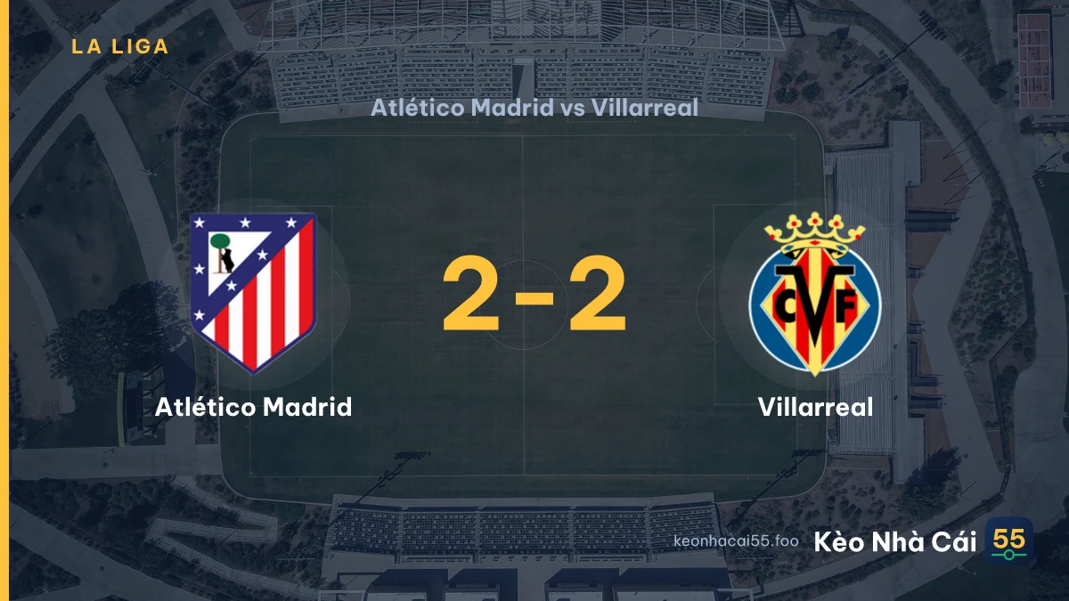 Nhận định Atlético Madrid vs Villarreal ngày 23/08/2026